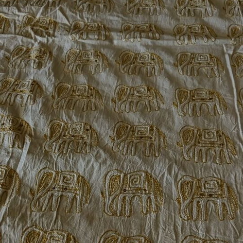 Handmade Indian Panda New Embroidered Cotton
