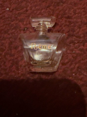 Μινιατούρα άρωμα Lancôme Poem μεταχειρισμένη, άδειο μπουκαλάκι