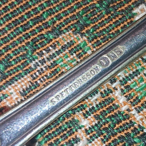 Vintage utensils used with markings