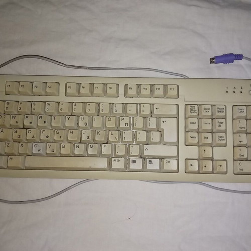 Retro BTC keyboard used, in good condition