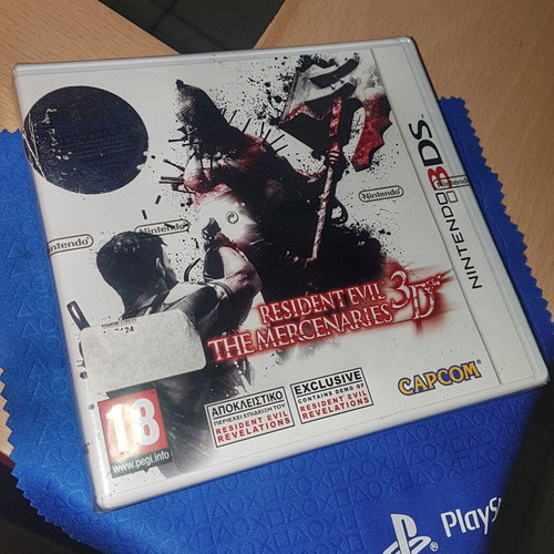 Resident Evil Mercenaries 3DS PAL game new, Greek/English