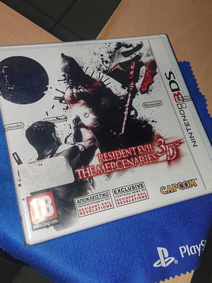 Resident Evil Mercenaries 3DS PAL game new, Greek/English