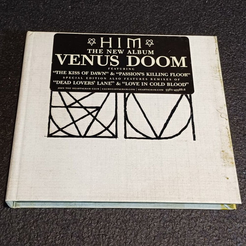 HIM Venus Doom 2xCD Digibook used, special edition