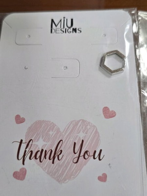 Silver Hoop Earrings new