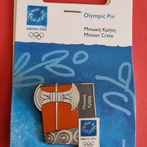 Athens 2004 Olympic pins Minoan Crete series new, set of 6