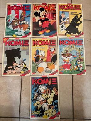 Комикс Терзопулу А’ период употребяван, комплект 81,85,88,91,92,94,96