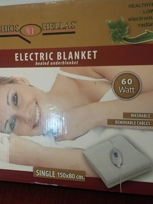 Electric blanket single new, high quality