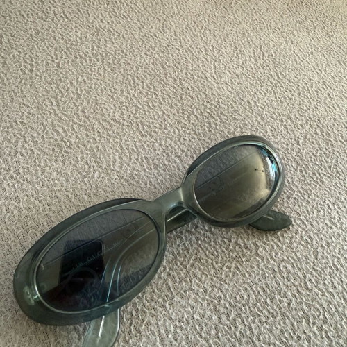 Gucci GG 2419/S sunglasses used, grey and turquoise