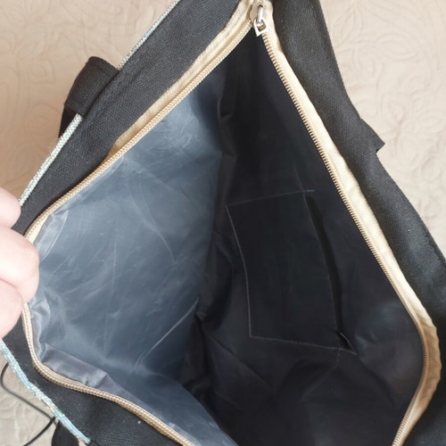 Aphrodite Emerging shoulder bag like new, A To Z Greek