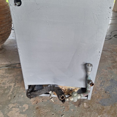 Oil boiler 20 kW with Bentone ST108 PL burner and Rovar circulator