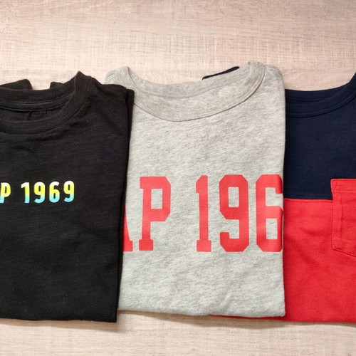 Gap T-shirts for boys 8-9 years like new, pack of 3