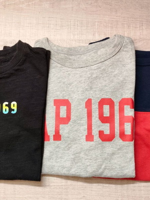 Gap T-shirts for boys 8-9 years like new, pack of 3
