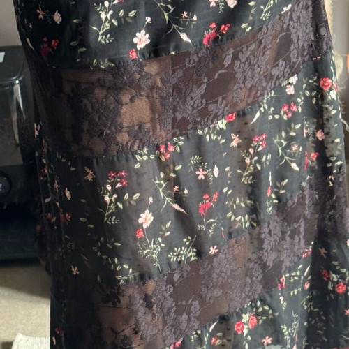 Stradivarius dress size S used, black multicolor