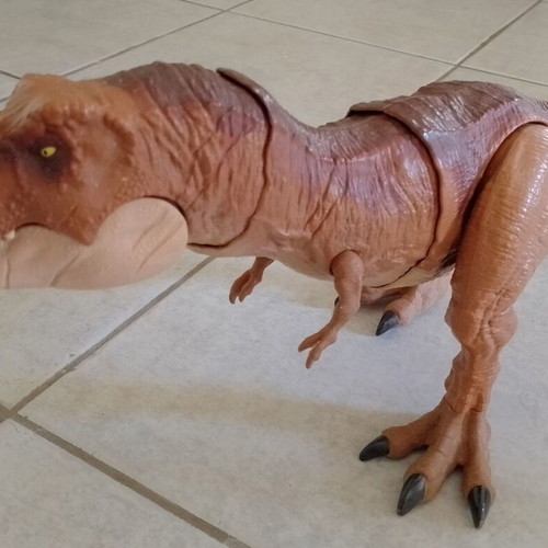 Jurassic World Chaos Large T-Rex Brown 25x57cm used