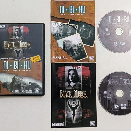 PC game The Black Mirror and Ni.Bi.Ru like new