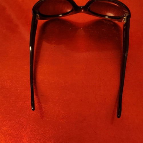 Cartier Panthère Oversized Sunglasses Like New Dark Brown