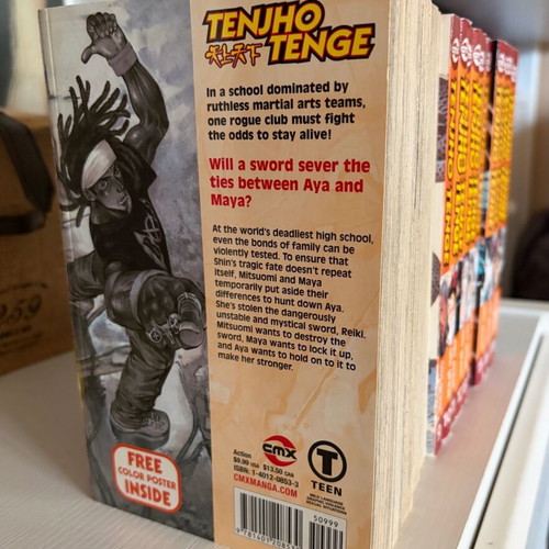 Manga Tenjho Tenge volumes 1 to 19 like new, English