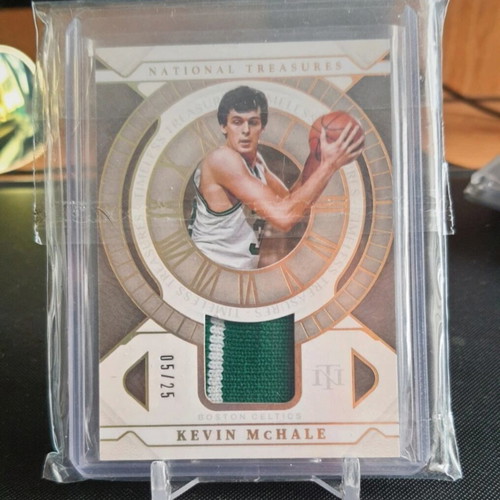 Panini National Treasures 2021-22 Kevin McHale Dual Color Patch /25