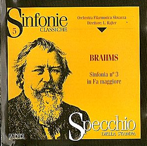 BRAHMS"SINFONIA NO.3" - CD