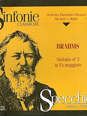 Brahms Sinfonia No.3 CD καινούργιο, κλασσική