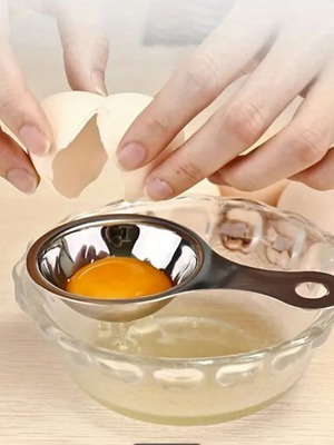 Premium egg yolk separator stainless steel new