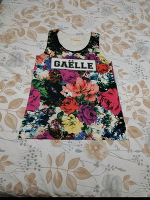 Gaelle Bonheur blouse M used, multicolored