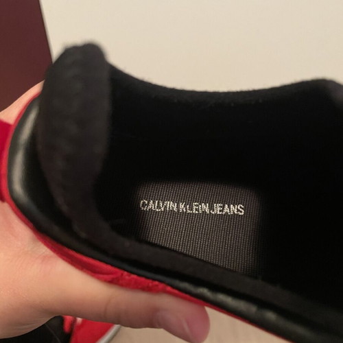 Calvin Klein Jeans sneakers size 39 like new, red
