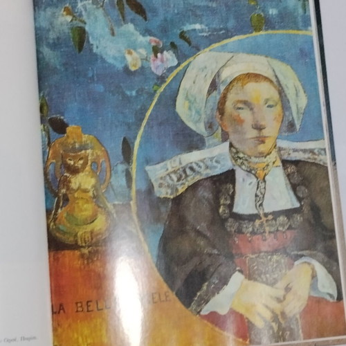 Gauguins art book, Alkion editions, famous painters gallery