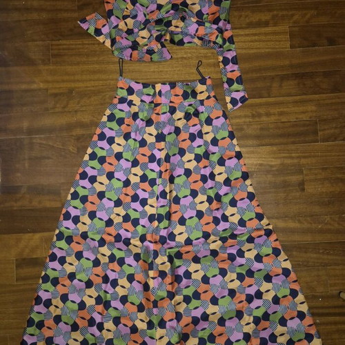 Vintage taffeta set like new