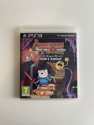 Adventure Time Explore the Dungeon Because I Don’t Know PS3 game like new with manual