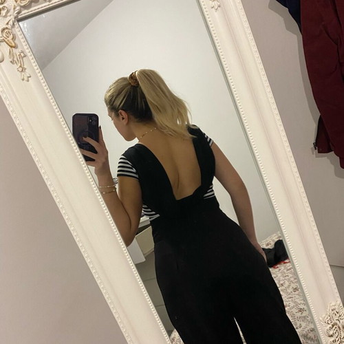 Le Vertige one-piece with back opening, like new, size M