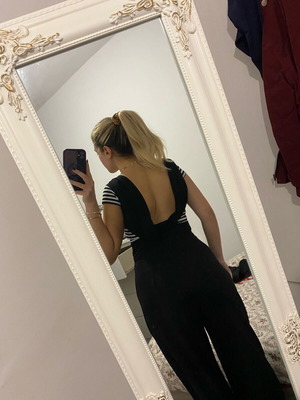 Le Vertige one-piece with back opening, like new, size M