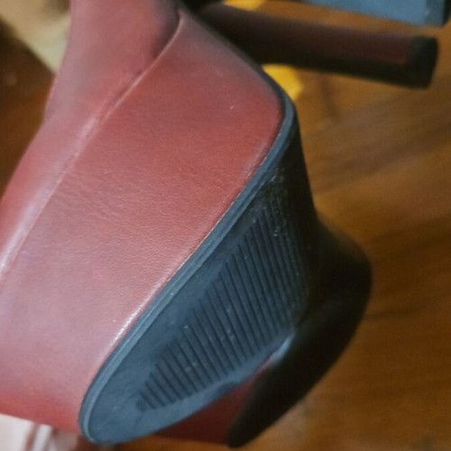 Shoes bordeaux like new, size 39