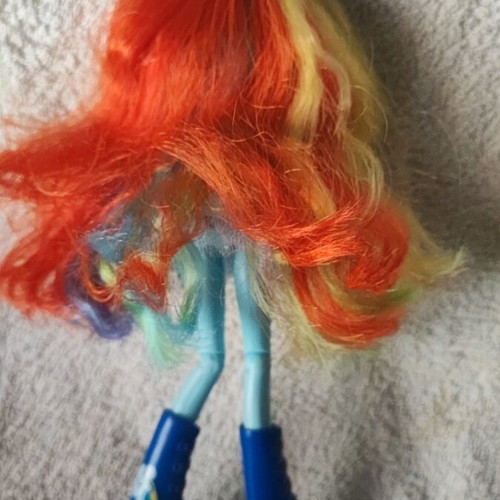 My Little Pony Twilight Sparkle and Rainbow Dash Met Gala dolls like new