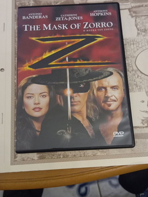 Η Μάσκα του Ζορό DVD σαν καινούργιο με υπότιτλους