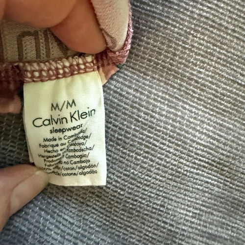 Calvin Klein and Oysho pajama pants set used, cotton, size M