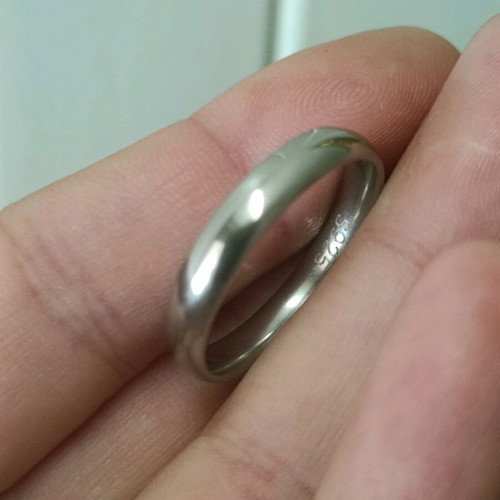925 Silver Women's Ring Size 21 New, Silver Plated Band