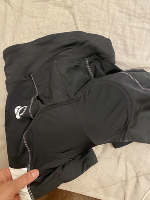 Perlo Zuni cycling shorts with padding, like new, XS