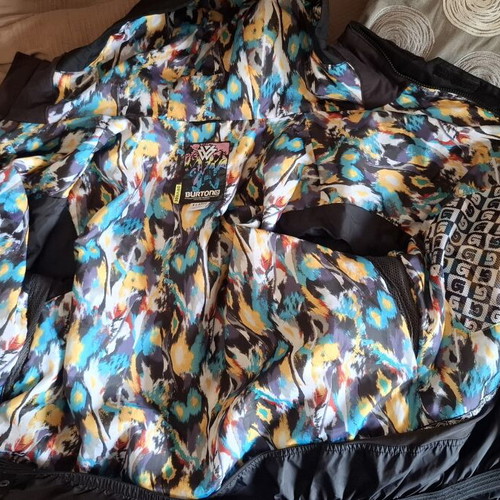 Burton ski jacket black XL like new