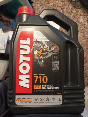 Motul 710 2T premix oil for two-stroke engines 100% synthetic 4L new