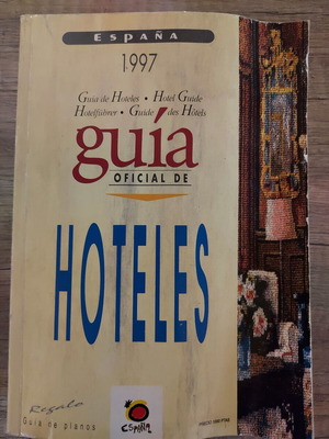 Guia Oficial de Hoteles España 1997 used book