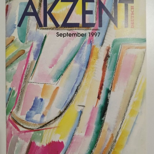 Akzent magazines set 1997–1999 like new, German teaching in Greece