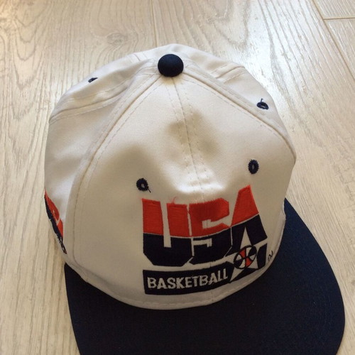 USA Basketball Dream Team Snapback Hat used, vintage 1992