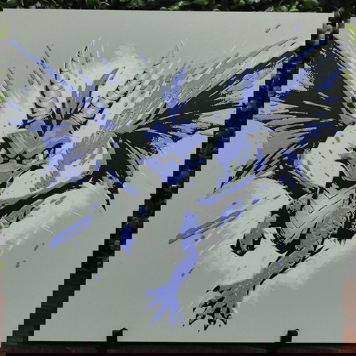 Spyro The Dragon Hueforge ανάγλυφο πορτρέτο 3D εκτυπωμένο καινούργιο