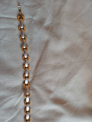 Rotary bracelets set stainless steel silver and gold like new