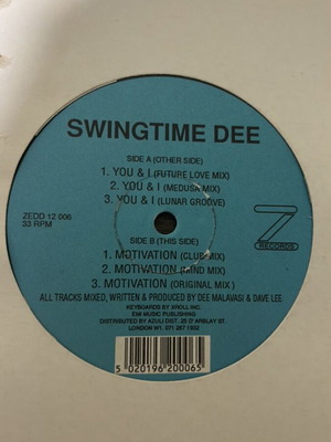 Δίσκος Swingtime Dee μεταχειρισμένος, έκδοση 1993 UK