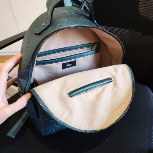 KEM backpack bag with high-quality leatherette