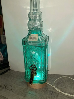 Miguelete Wedding Bottle new with tap and LED light
