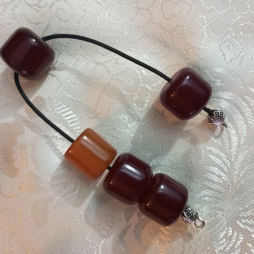 Mastic worry beads used