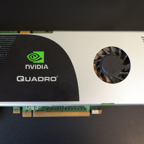 Nvidia Quadro FX 3700 used graphics card with 2 DVI outputs